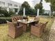 Big Size Comfortable Rattan Outdoor Sofa Dining Set Wicker Furniture
