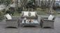 Hot Selling Comfortable PE Wicker Rattan Furniture Outdoor Sofa Set